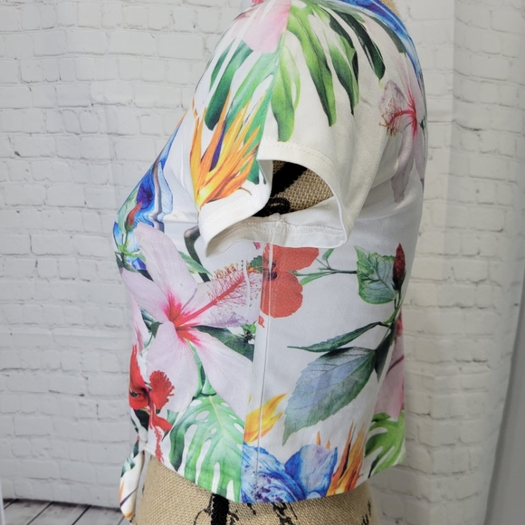 Gaze USA Floral Top - Picture 3 of 4